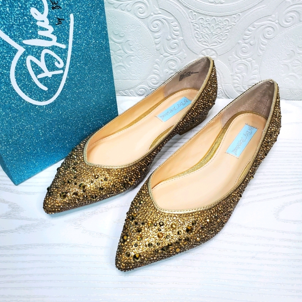 Betsey Johnson Jude dressy flats NIB